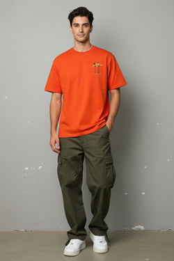 Rusty Printed Oversize T-shirt