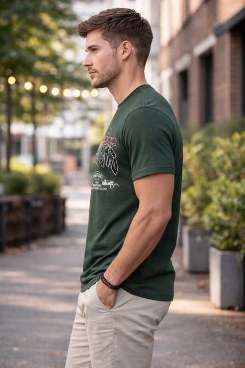 Outsiders Graphic Tee – Forest Green T-Shirt