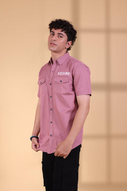 ONION DOUBLE POCKET SOLID SHIRT