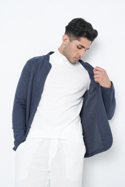 Indigo Regular Fit Casual Cardigan
