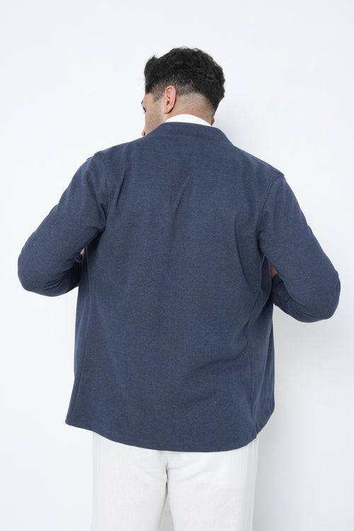 Indigo Regular Fit Casual Cardigan