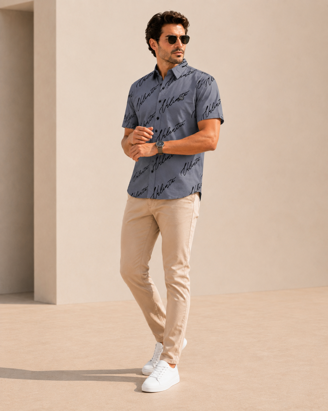 Charcoal Grey Casual Shirt