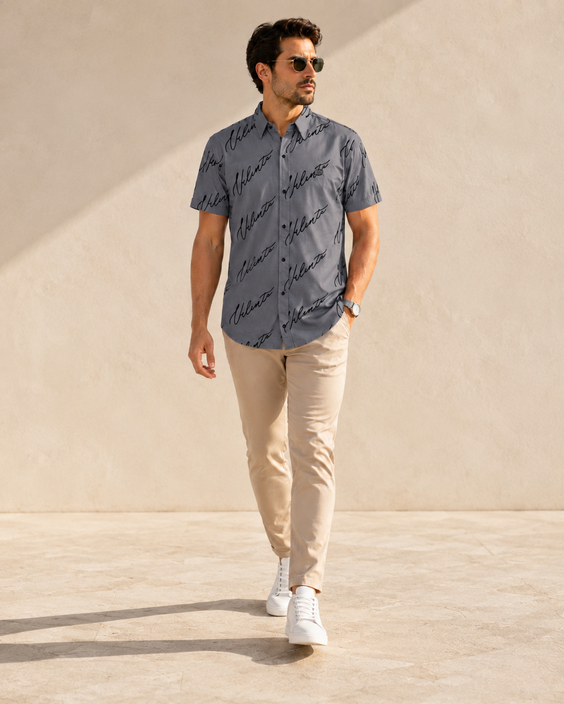 Charcoal Grey Casual Shirt