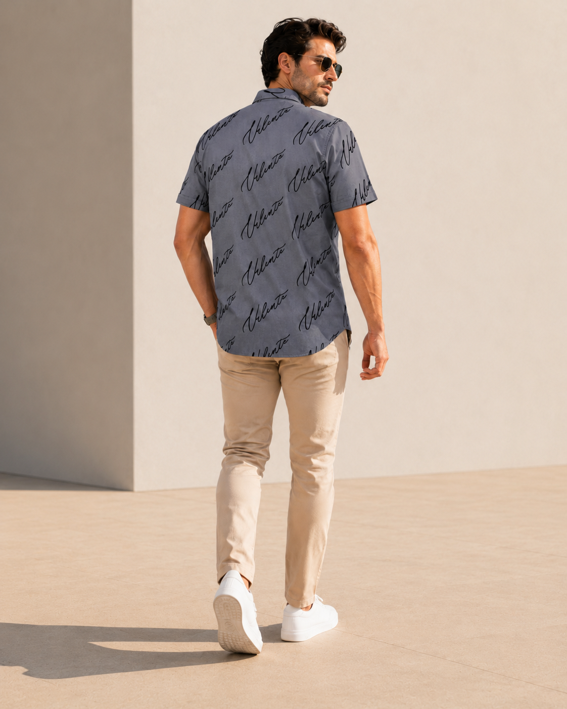Charcoal Grey Casual Shirt-3
