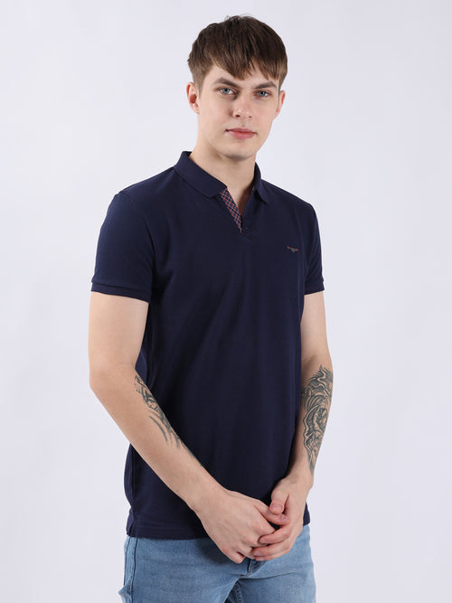 NAVY BASIC MEN POLO