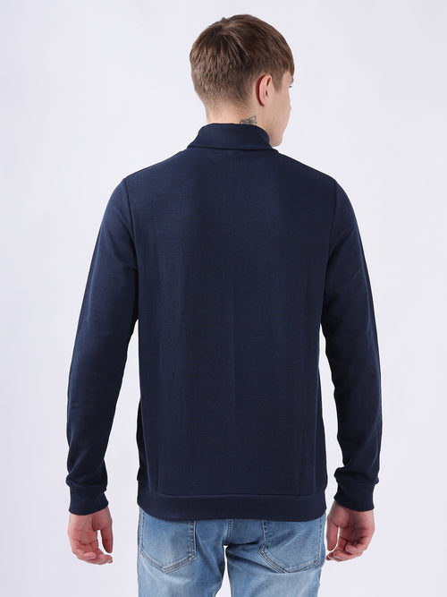 NAVY LONG SLEEVE TURTLE NECK