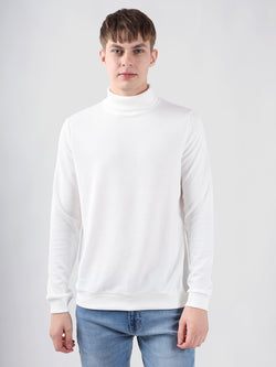 OFFWHITE LONG SLEEVE TURTLE NECK