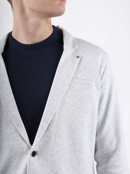 WHITE CASUAL LIGHTWEIGHT BLAZER