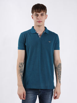 TEAL BASIC MEN POLO