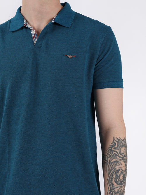 TEAL BASIC MEN POLO