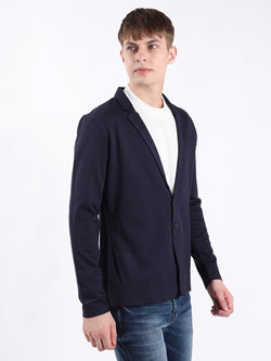 NAVY STYLISH STRETCH BLAZER